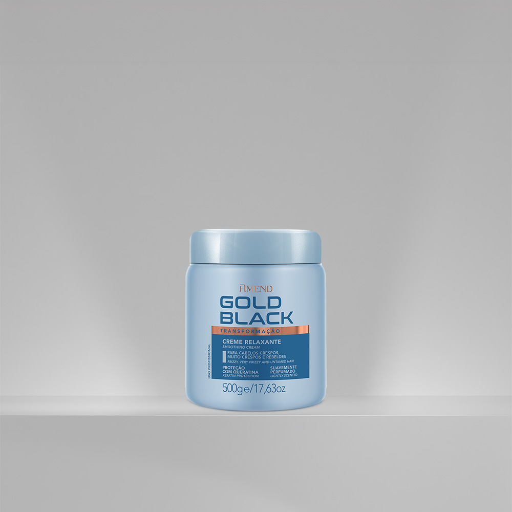 Creme Relaxante Amend Gold Black 500g
